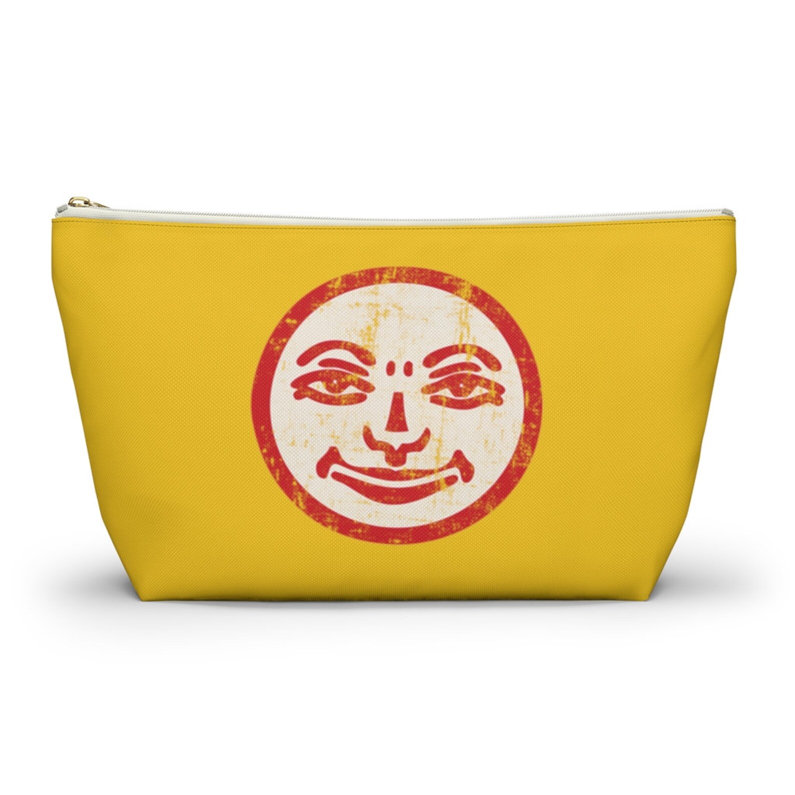 Yellow Retro Rummikub Joker Face Grunge Effect Tile Bag Etsy Canada