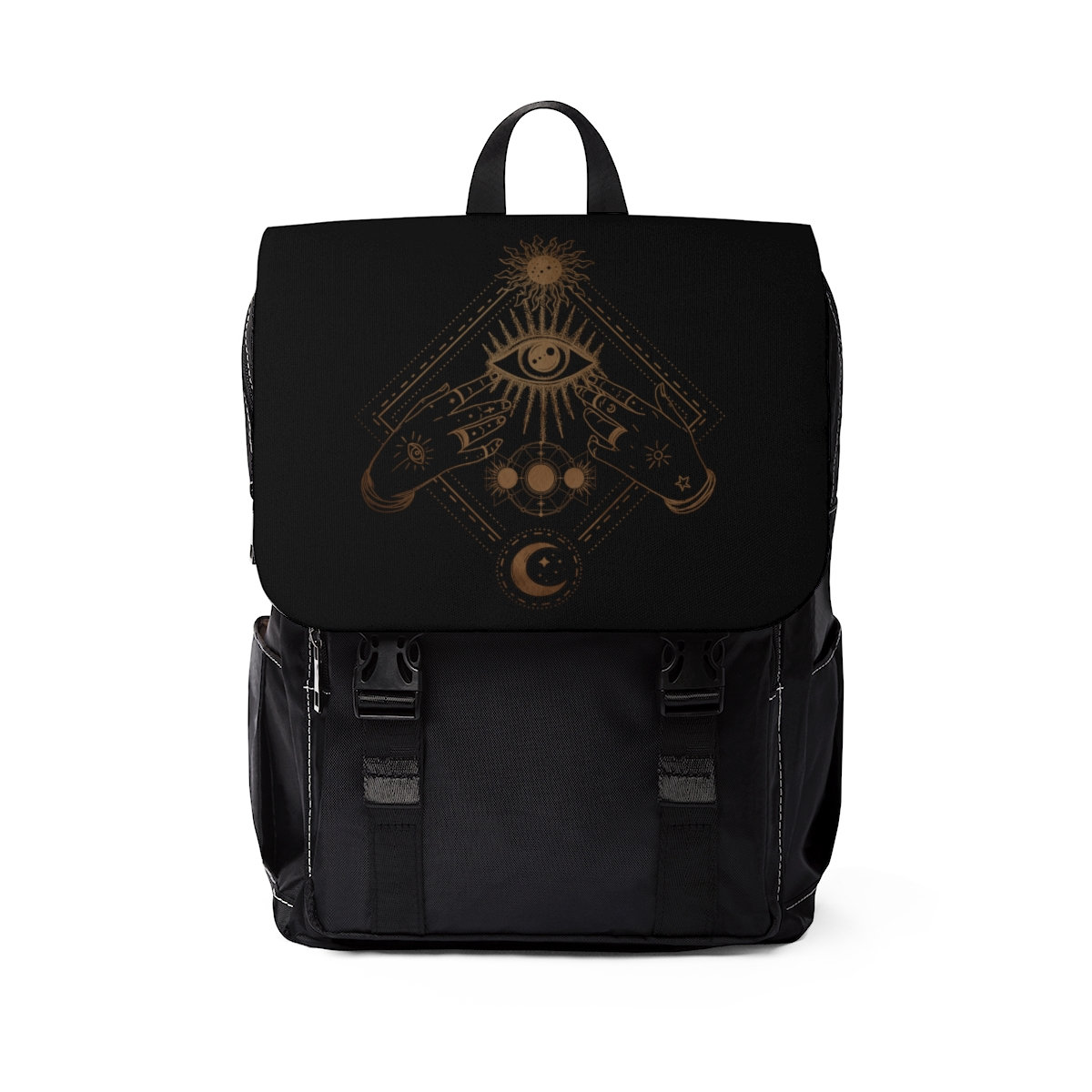 Discover All Seeing Eye Mystic Tarot Goth Backpack