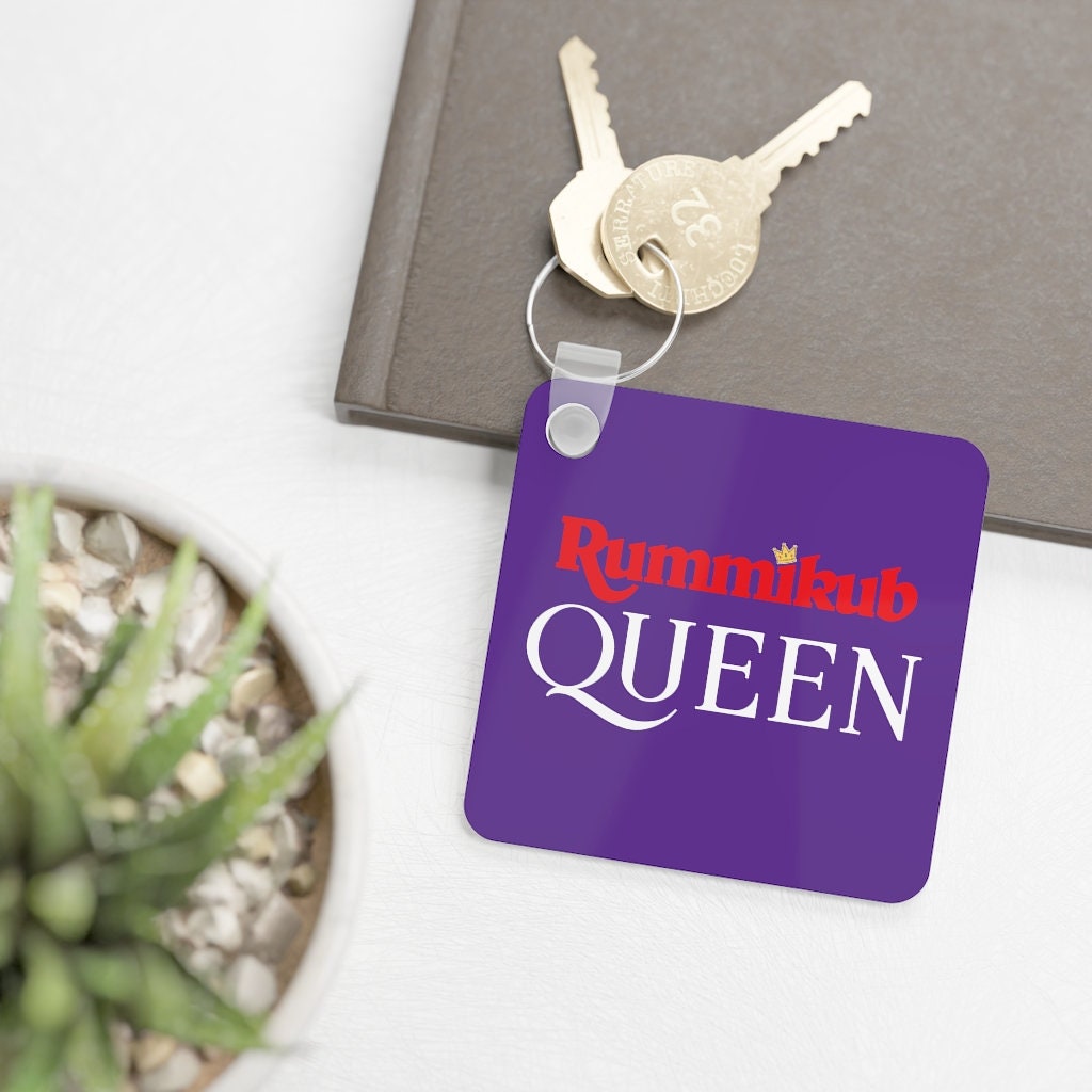Rummikub Queen with Crown and Royal White Font Square Photo Etsy