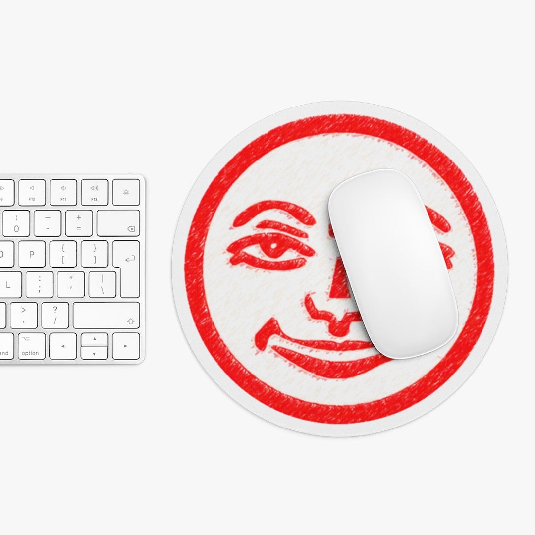 krassen Collega Pelgrim Hand-drawn Red Rummikub Joker Face Mousepad - Etsy