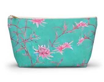 Tourqoise Azul Chino Acuarela Mahjong Bolsa de Azulejos, Bolsas Mahjong para Azulejos, Bolsa Mah Jongg, Bolsa para Azulejos Mahjong, Regalos Mahjong