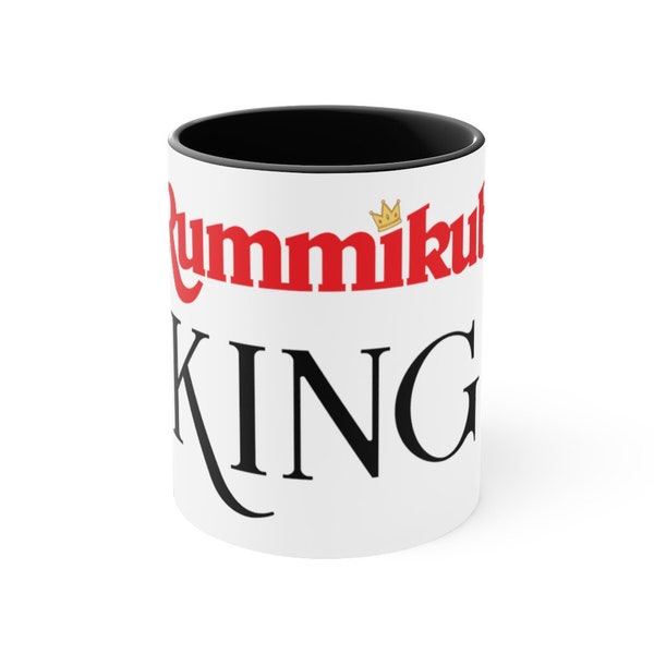 Rummikub King Mug with Red, Black or Blue Accent Coffee Mug (11oz)