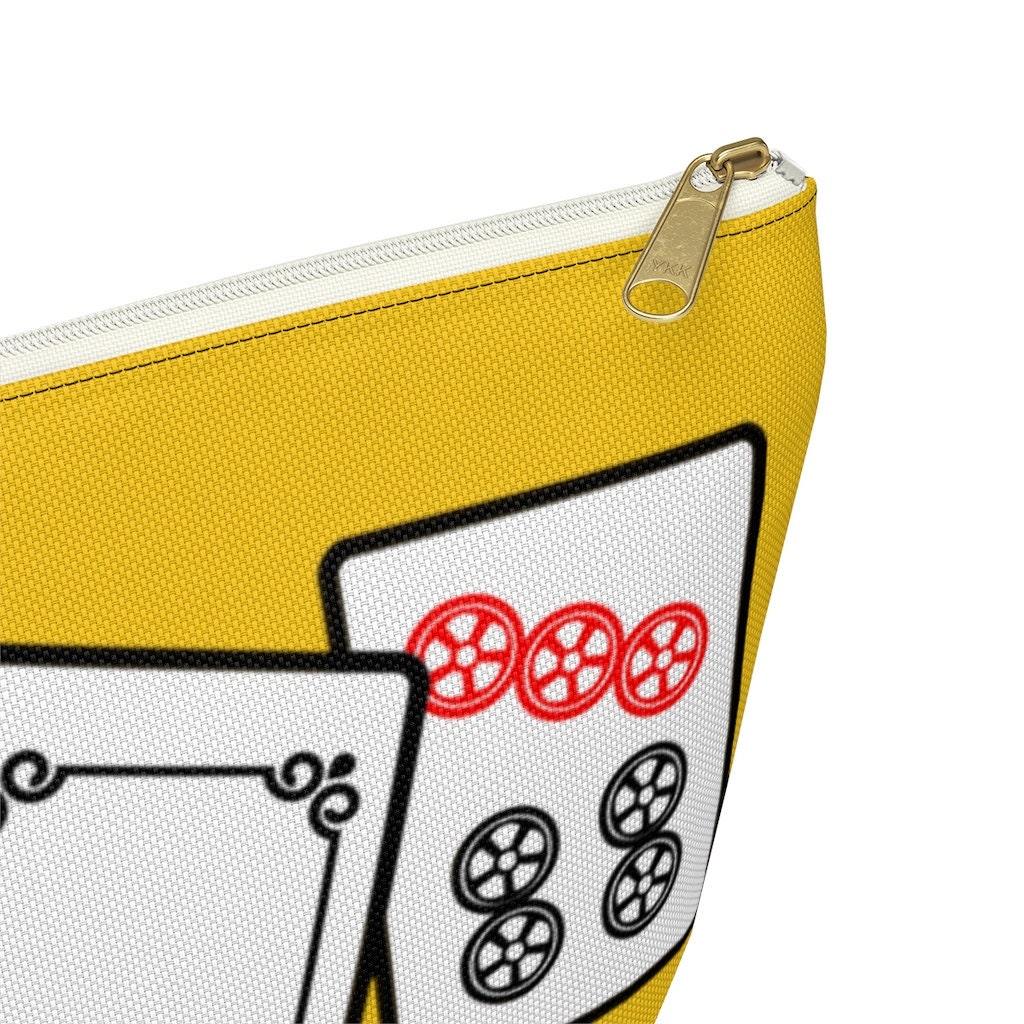 Four Mahjong Tiles Yellow Mahjong Tile Bag Mahjong Bags | Etsy