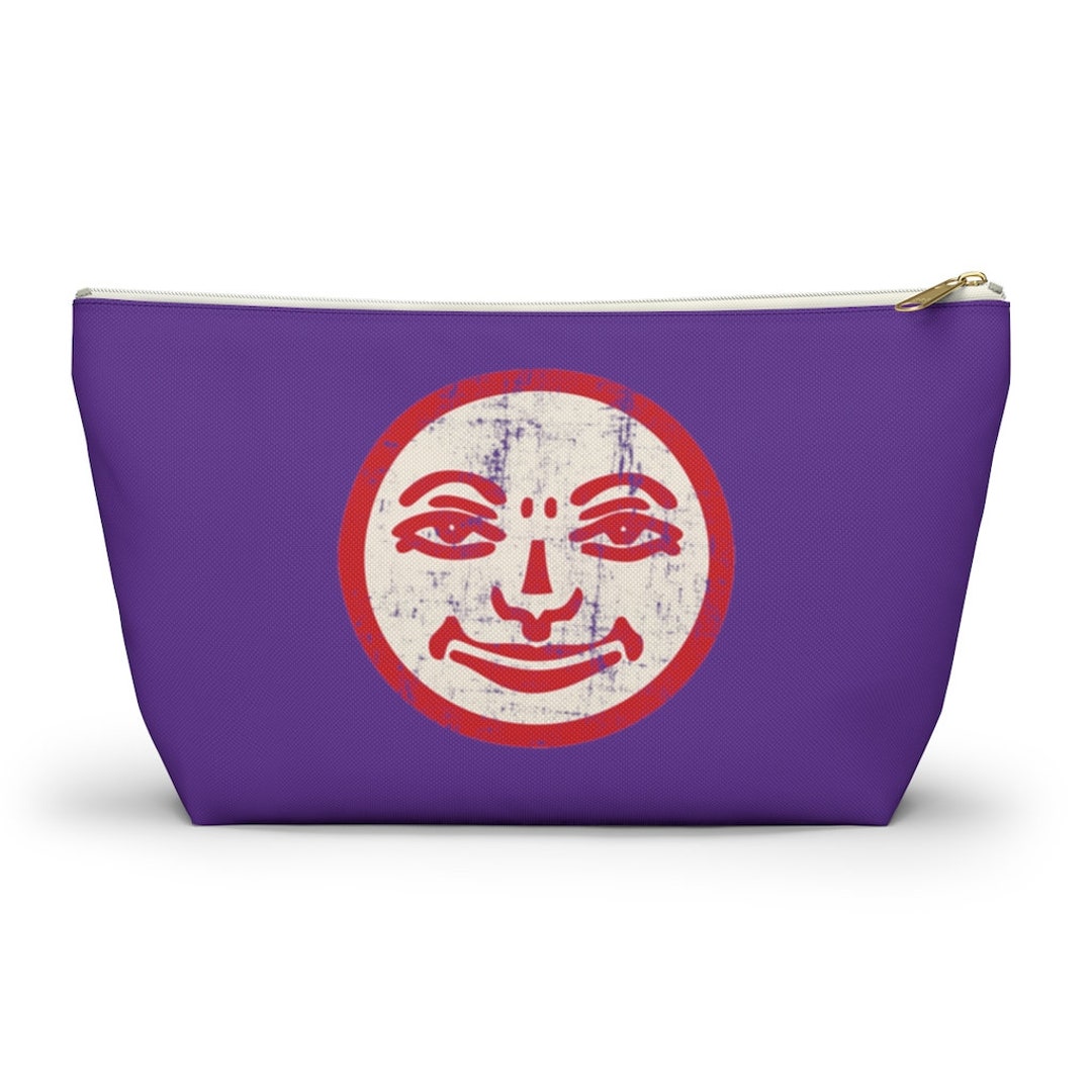 Purple Retro Rummikub Joker Face Grunge Effect Tile Bag Etsy