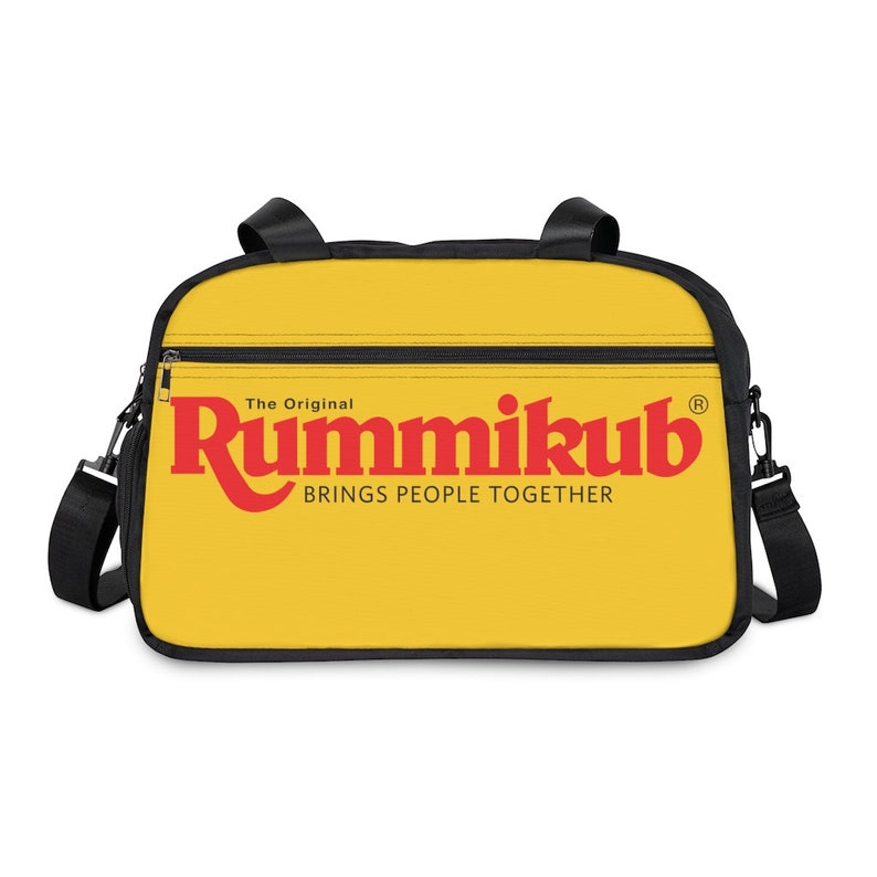 Rummikub Logo yellow Large Rummikub Tile Bag Storage Bag for Rummikub