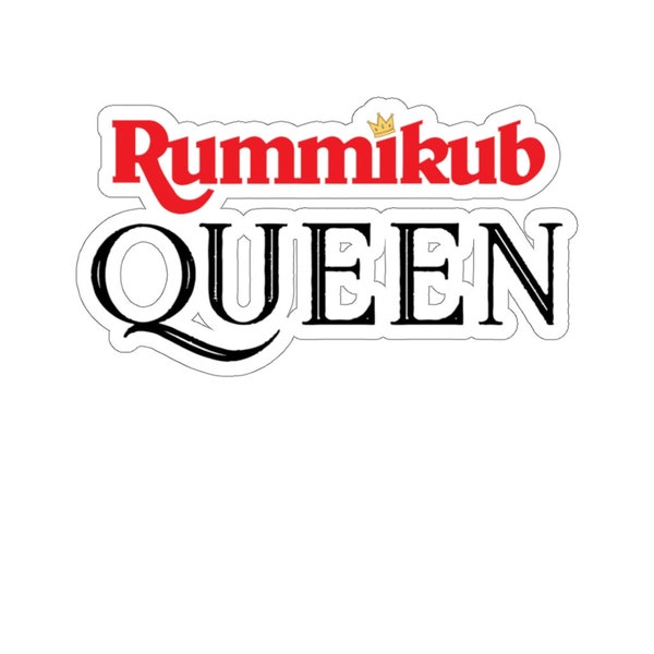 Rummikub Queen Kiss-Cut Stickers