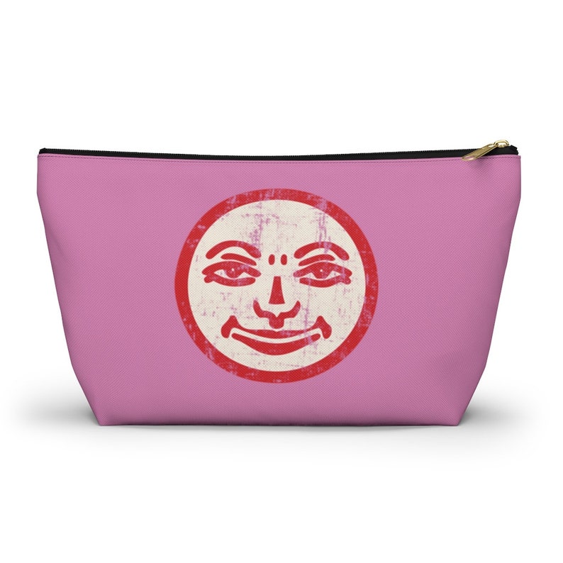 Pink Rummikub Pink Retro Rummikub Joker Face Grunge Effect Tile Bag | Storage Bag for ...