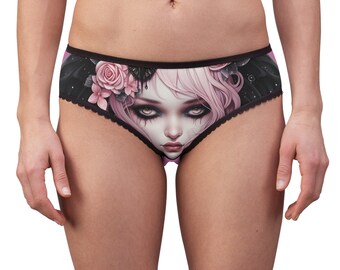 Princess: Pink Gothic Pastel Fairy Women's Briefs (PINK) Gothic Underwear | Gothic Knickers