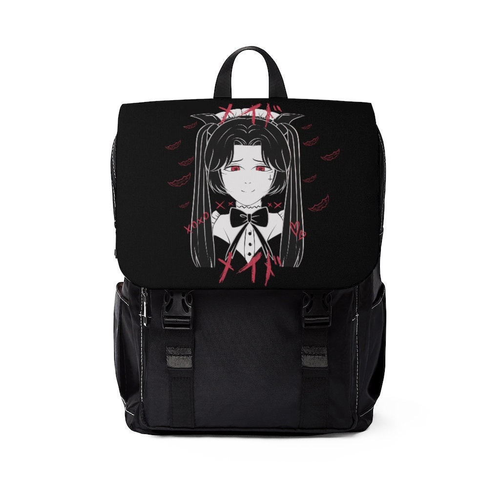 Discover Goth Maid | Gothic Anime Occult Dark Art Pagan Unisex Casual Shoulder Back