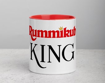 Rummikub King-mok met rood of zwart accent