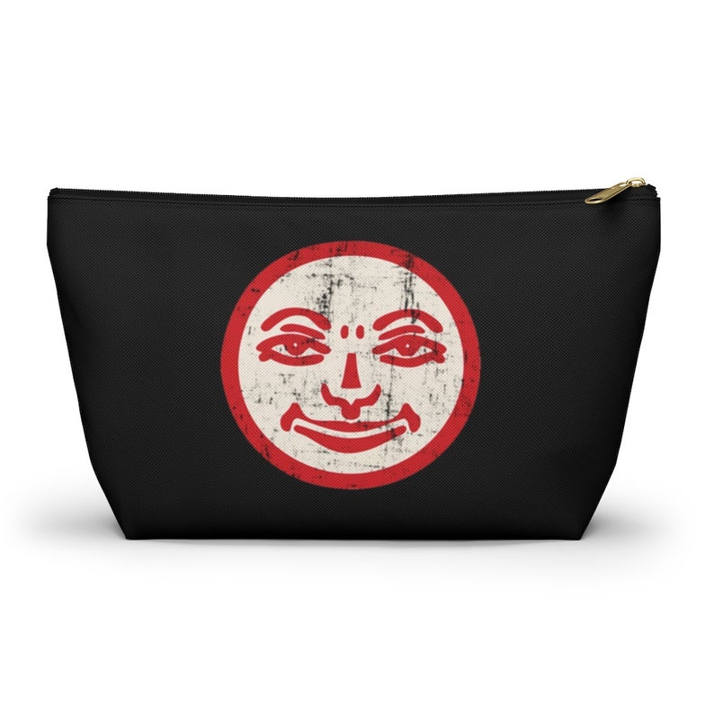 Black Retro Rummikub Joker Face Grunge Effect Tile Bag Etsy