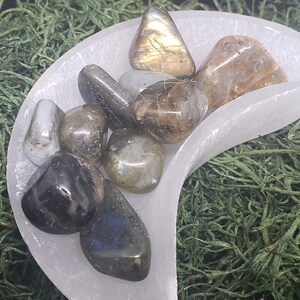 Labradoriet tuimelde steen