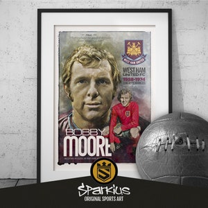 Bobby Moore | West Ham United FC | Fine Art Print