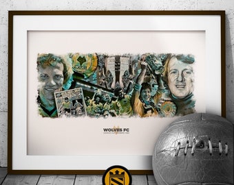Wolves FC | League Cup Winners 1980 | Art Print