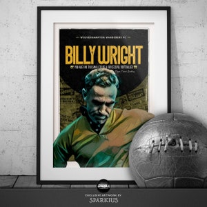Billy Wright | Wolves FC | Fine Art Print