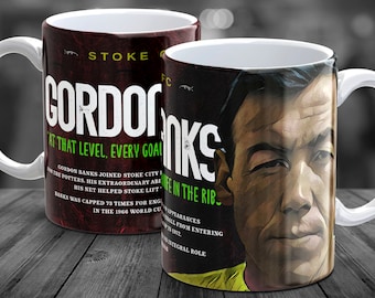 Gordon Banks | Stoke City FC | Art Mug