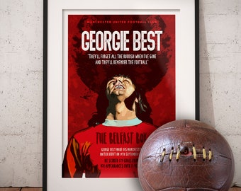 George Best | Manchester United FC | Fine Art Print