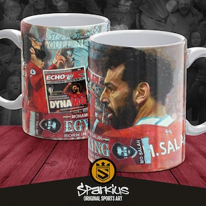 Mo Salah | Liverpool FC | Art Mug