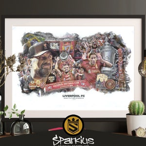 Liverpool FC | FA Cup Winners 2022 | Art Print