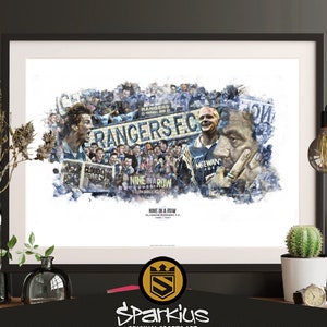 Glasgow Rangers FC | Nine in a Row | Fine-Art Print
