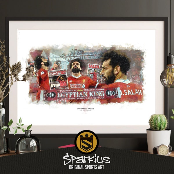 Mo Salah | Liverpool FC | Fine-Art Print