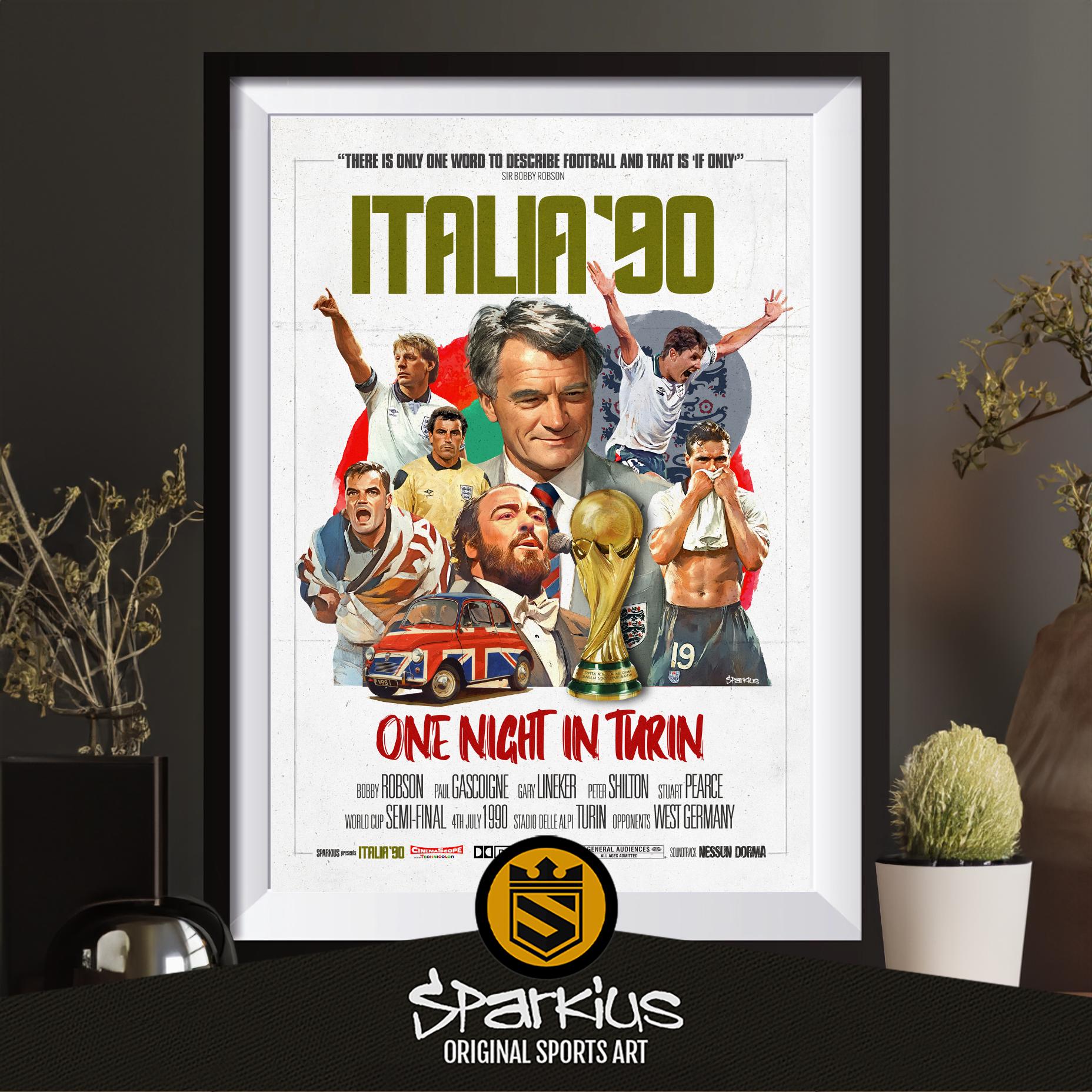 Italia 90 Wall Chart