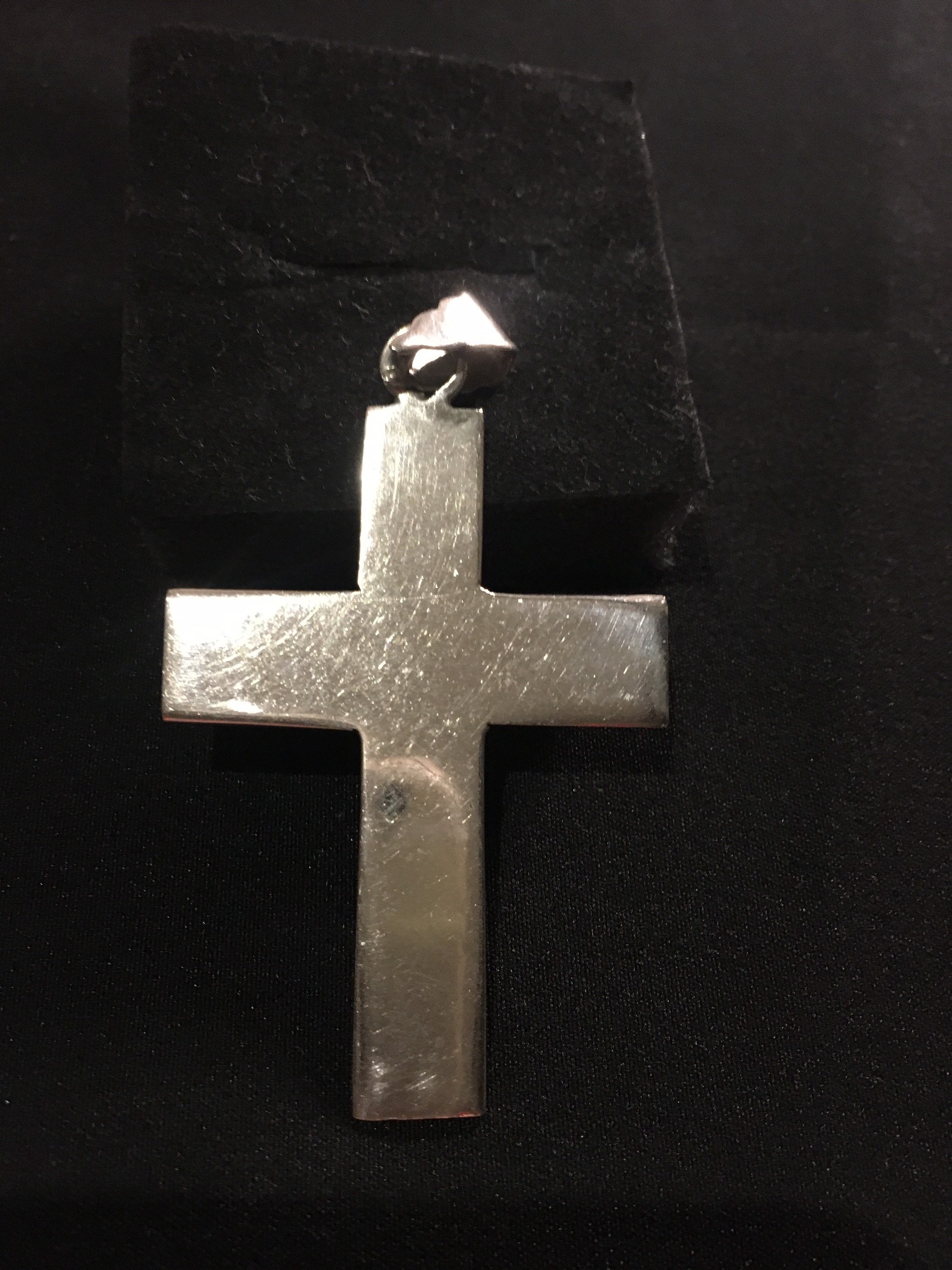 Large silver cross Etsy