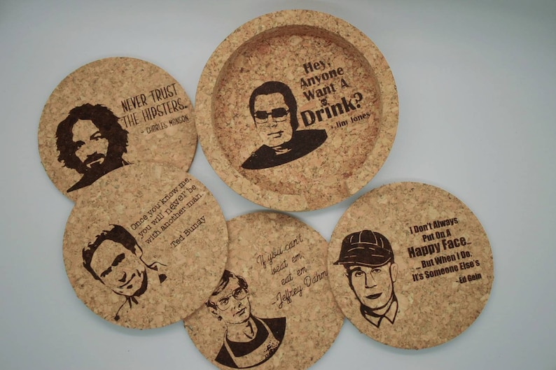 Serial Killer Coasters image 1