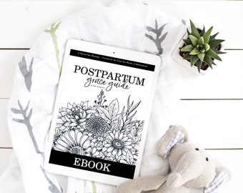 Postpartum Grace eGuide: Daily Journal Prompts (Digital File)