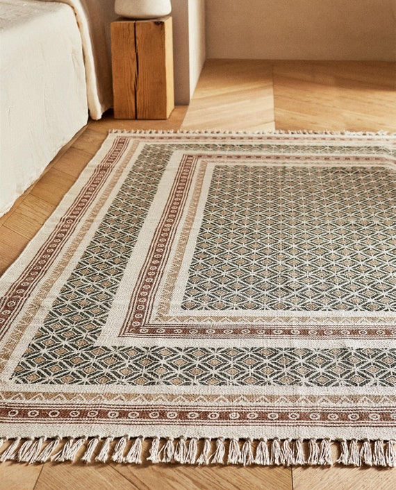 I migliori tappeti quadrati in cotone Area tappeto 4 x 4 piedi, 5 x 5  piedi, 6 x 6 piedi, 7 x 7 piedi, 8 x 8 piedi, 9 x 9 piedi, 10 x10piedi -   Italia
