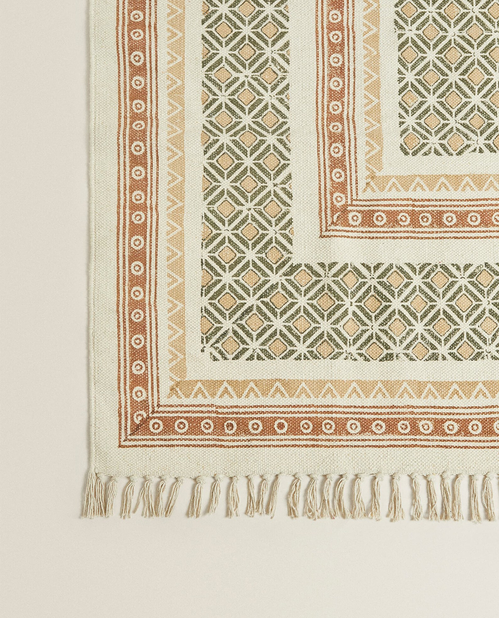 12X20 FEET Cotton Rug / Block Printed Rug / Carpet Area Rug Etsy