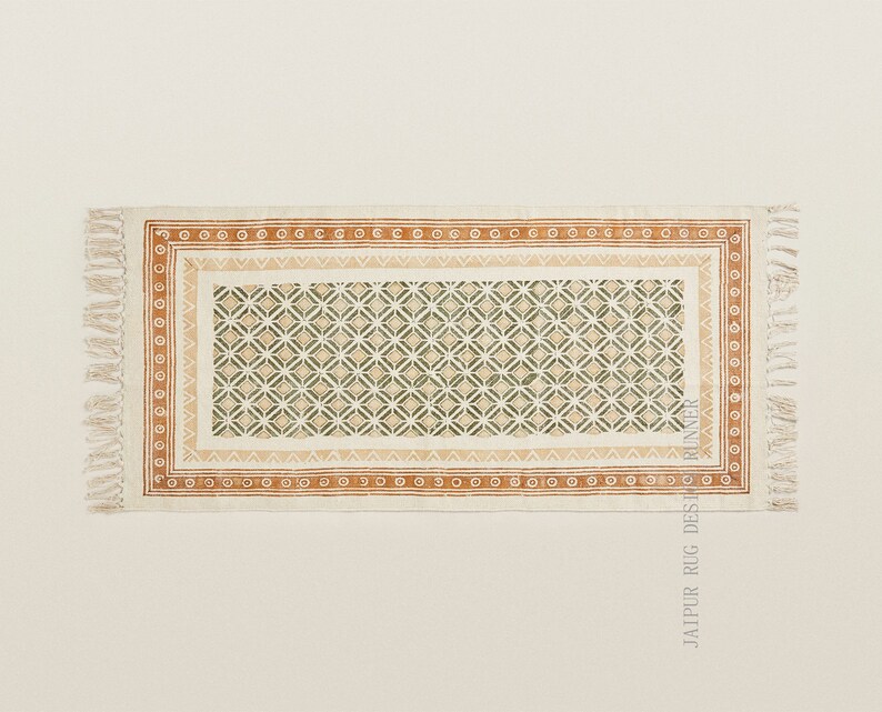 2x6 Ft Cotton Rug Runner Kitchen Runner / Stair Runner / Etsy