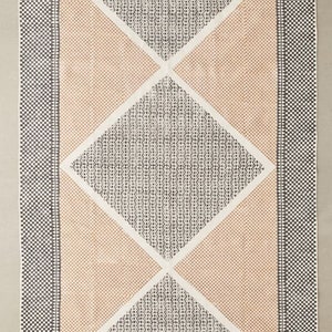 Square Cotton Area Rug, Block Printed Rug / Carpet, Area Rug 4X4 Feet ...