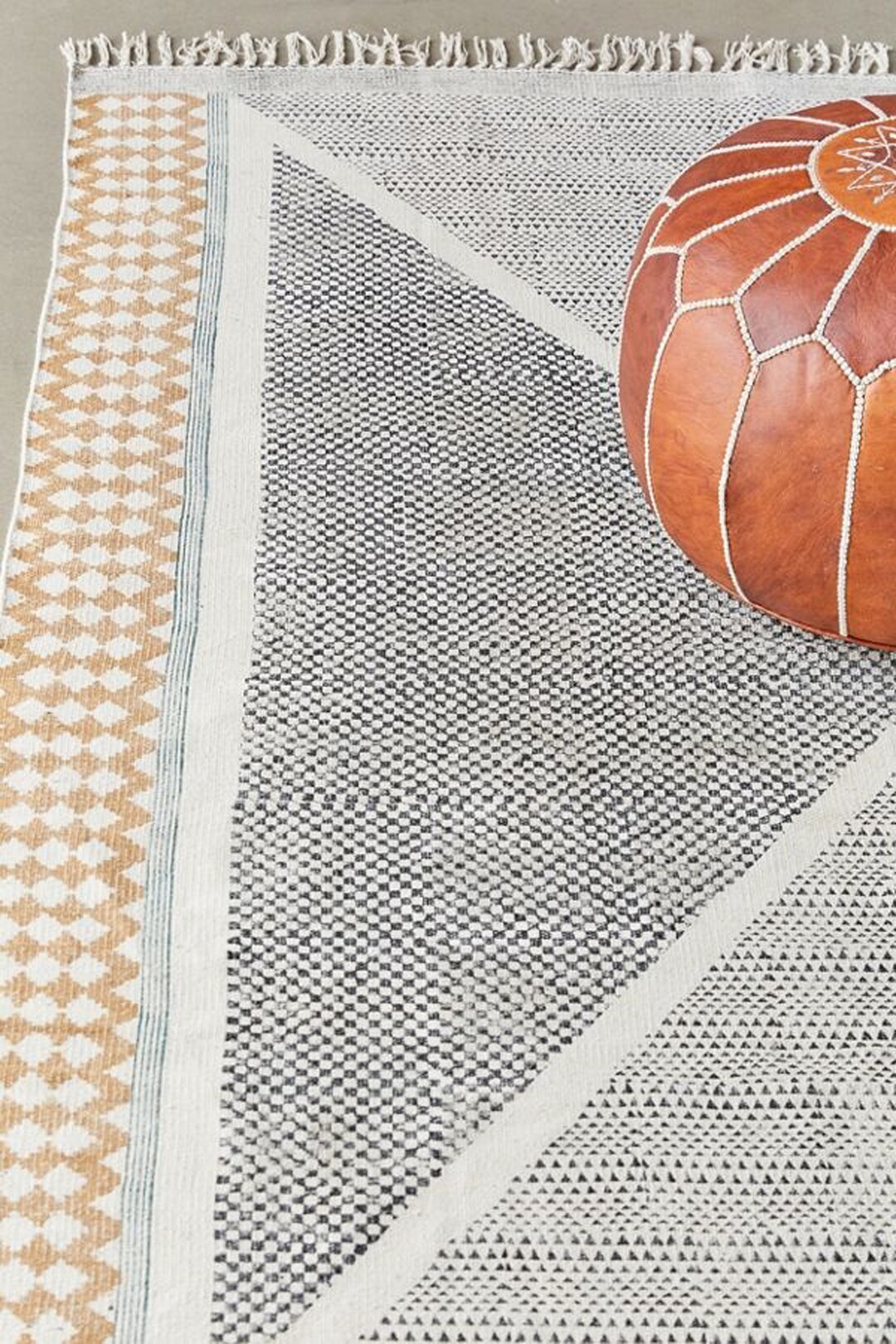 8X10 FEET Cotton Rug / Block Printed Rug / Carpet, Area Rug 96X120 ...