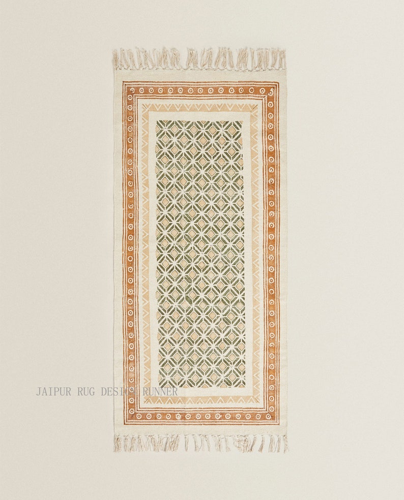 2x6 Ft Cotton Rug Runner Kitchen Runner / Stair Runner / Etsy