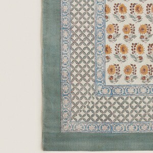 4X6 FEET Cotton Rug / Block Printed Rug / Carpet, Area Rug 48X72 INCHES ...