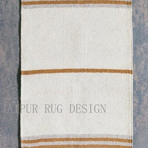 2x6 ft cotton rug Runner kitchen runner / stair runner / runner / table runner 24x72 inches 60x180 cms image 3