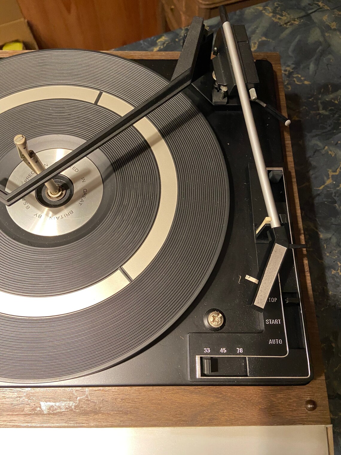 Vintage Emerson Turntable 1970s M22541 Record Player AM/FM Etsy