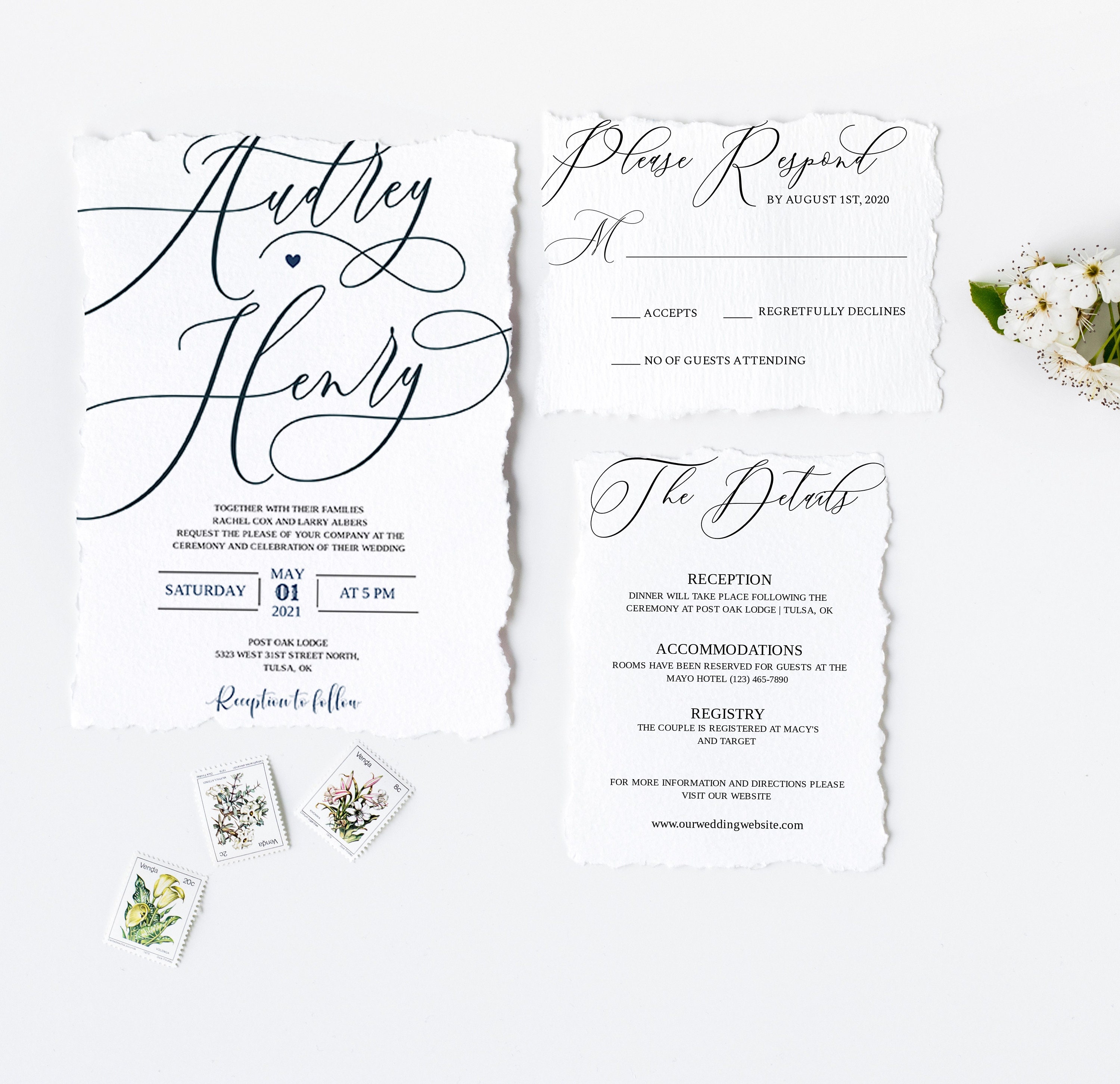 Fancy Wedding Invitation Templates Printable