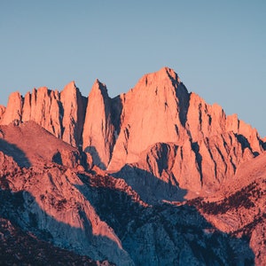 Sunrise at Mt Whitney