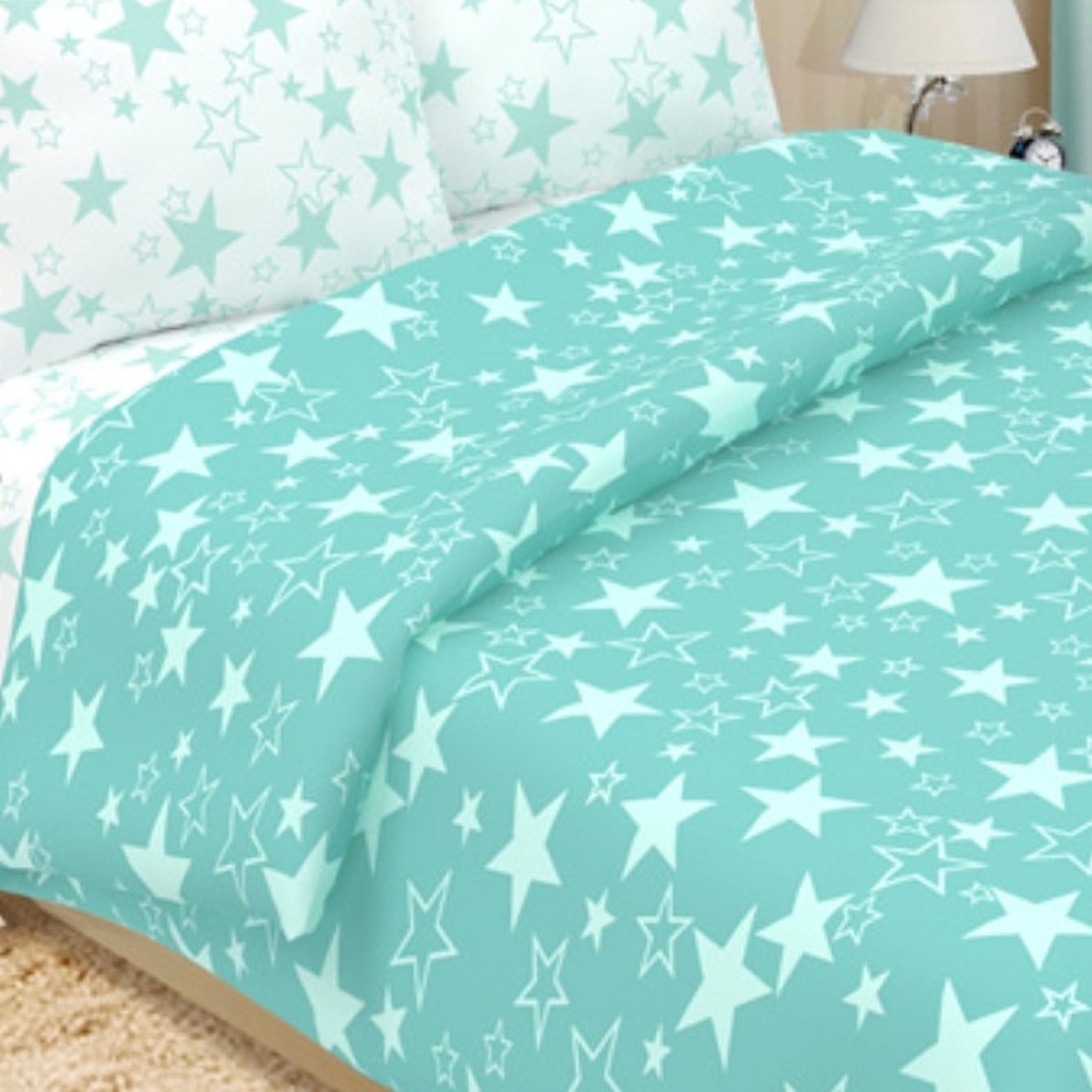 Duvet cover set organic cotton duvet mint green bedding set Etsy