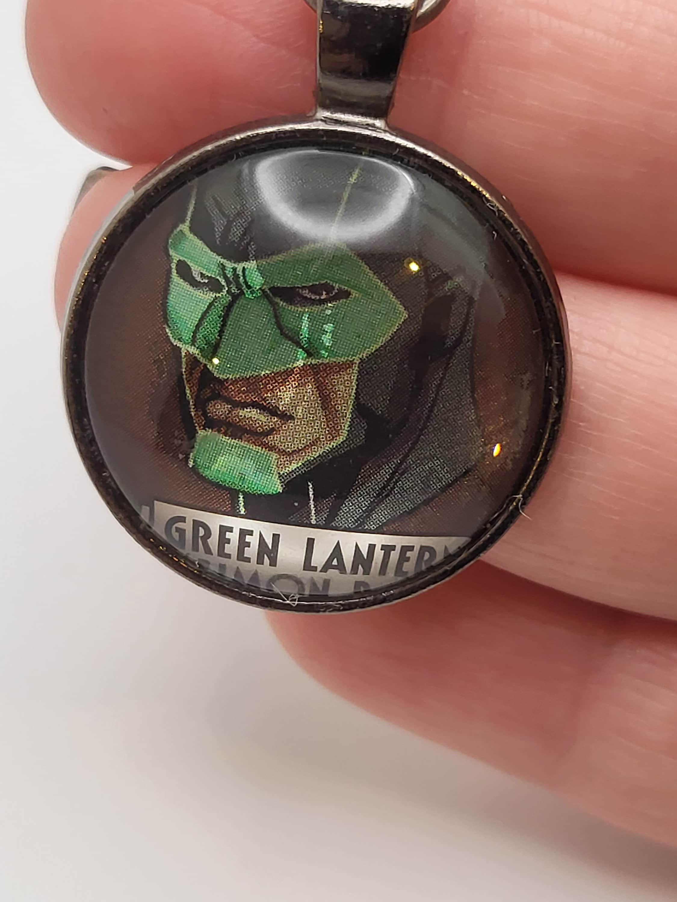 Green Lantern Keychain - Etsy