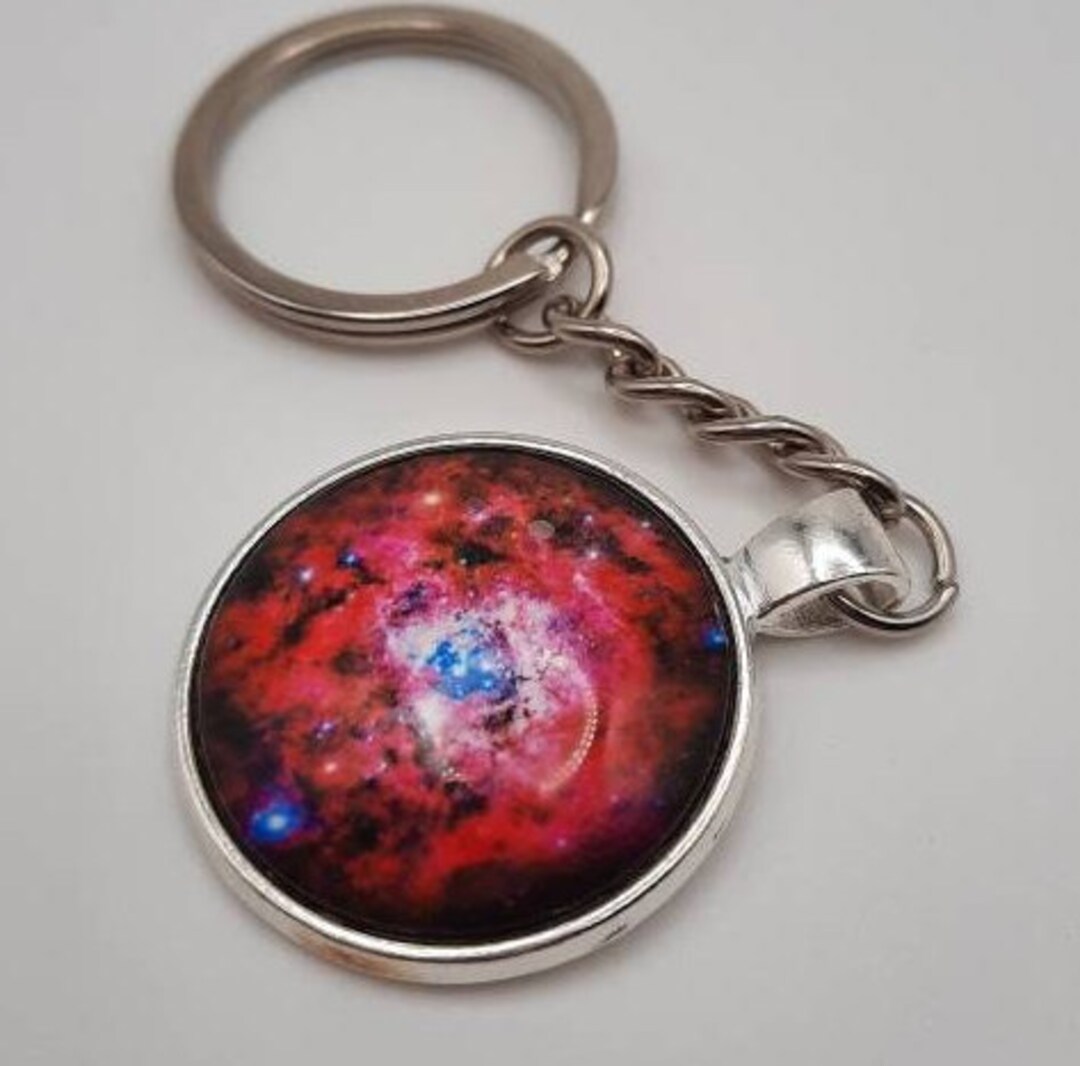 Solar System Stars Keychain Pendant Handmade - Etsy