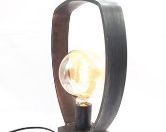 Industrial Lampe l Design Leuchte  l Unikat  l Tischlampe