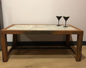 Industrial Table / Unique / Metal Table / Design / Coffeetable