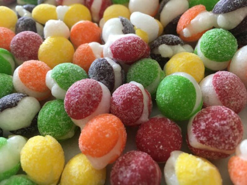 Freeze dried sour skittles 2oz Etsy