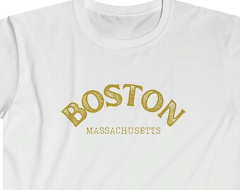 Boston Massachusetts T-Shirt american  tshirt  boston lovers cool t shirt usa t shirt boston t shirt massachusetts t shirt