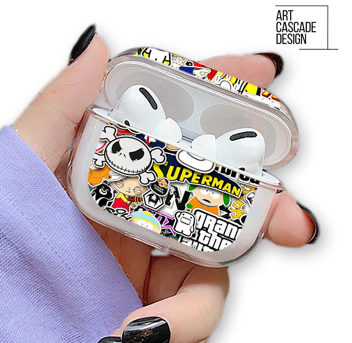Stickebombing Airpods Pro Case Stickers Airpods 2 Case Cool Etsy