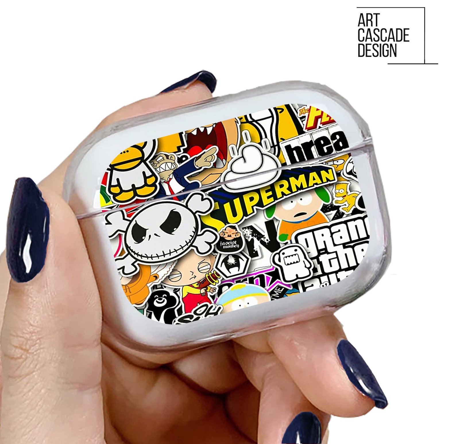 Stickebombing Airpods Pro Case Stickers Airpods 2 Case Cool Etsy