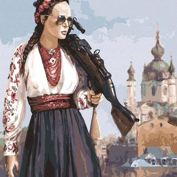 Ukraine Paint by Numbers Etsy UK